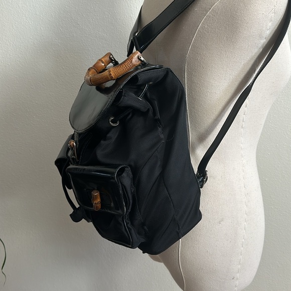 Vintage Gucci bamboo backpack - Picture 11 of 11